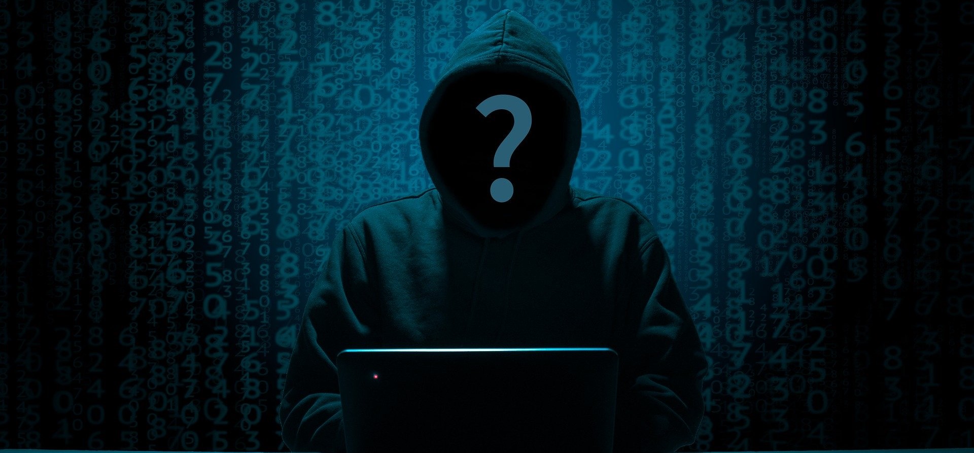 hacker is dealing with cyber risk