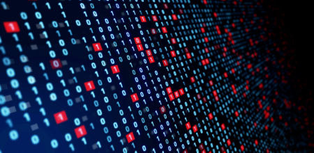 data security center background